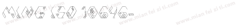 MING ISO 10646字体转换